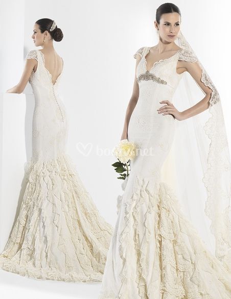 Precio vestidos novia franc sarabia 2015