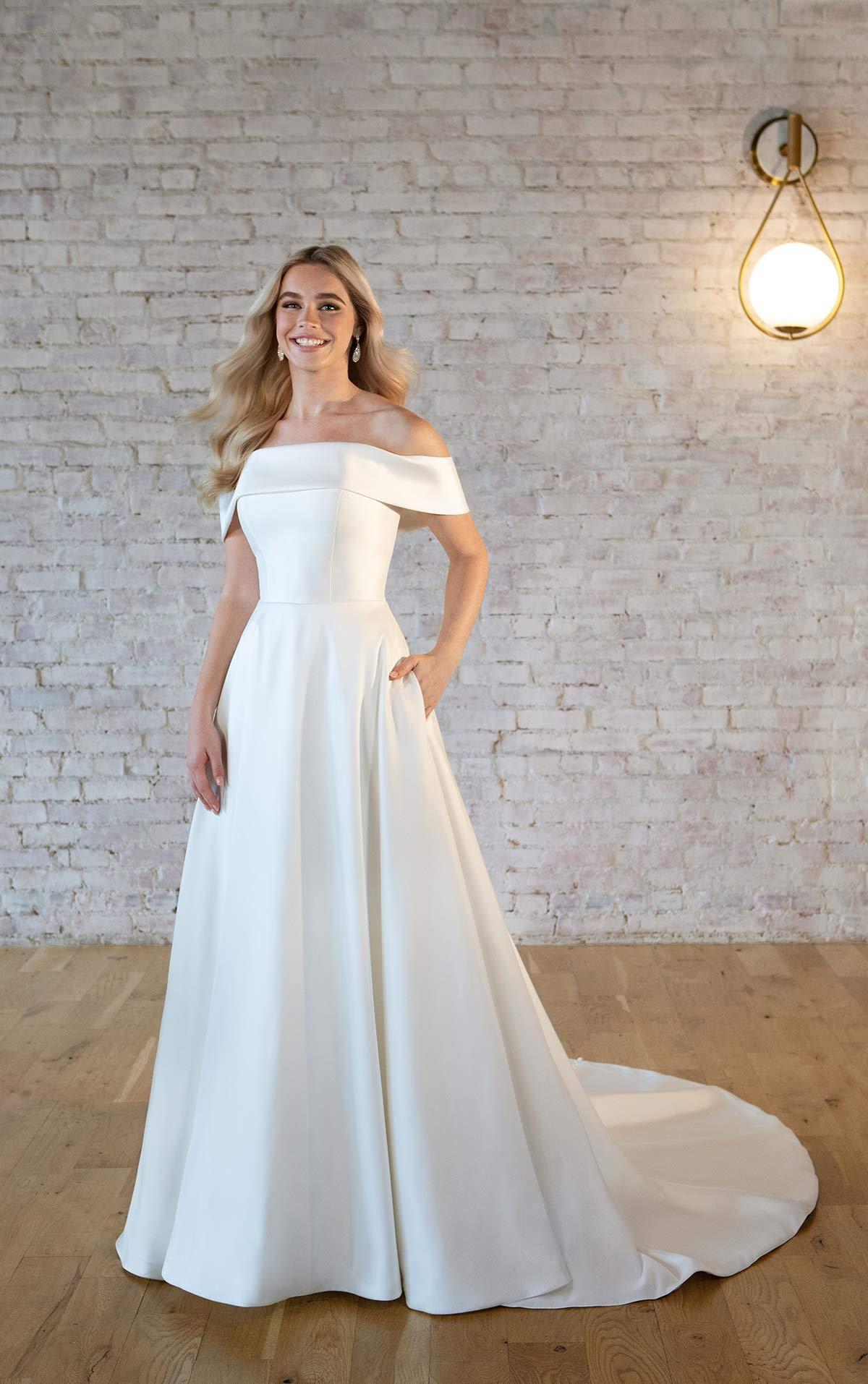 Pekkadillo Olla de crack Traducción Vestidos de novia sencillos: los 100 modelos más bonitos (y elegantes)