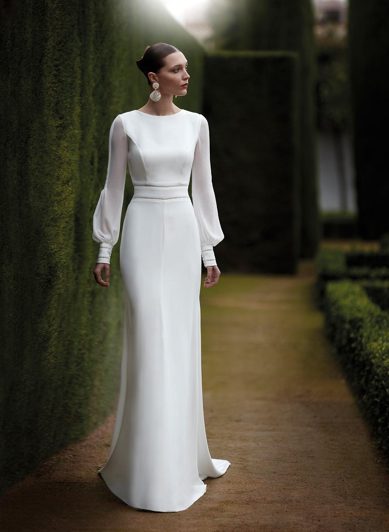 Vestidos de novia sencillos: los modelos más bonitos elegantes)