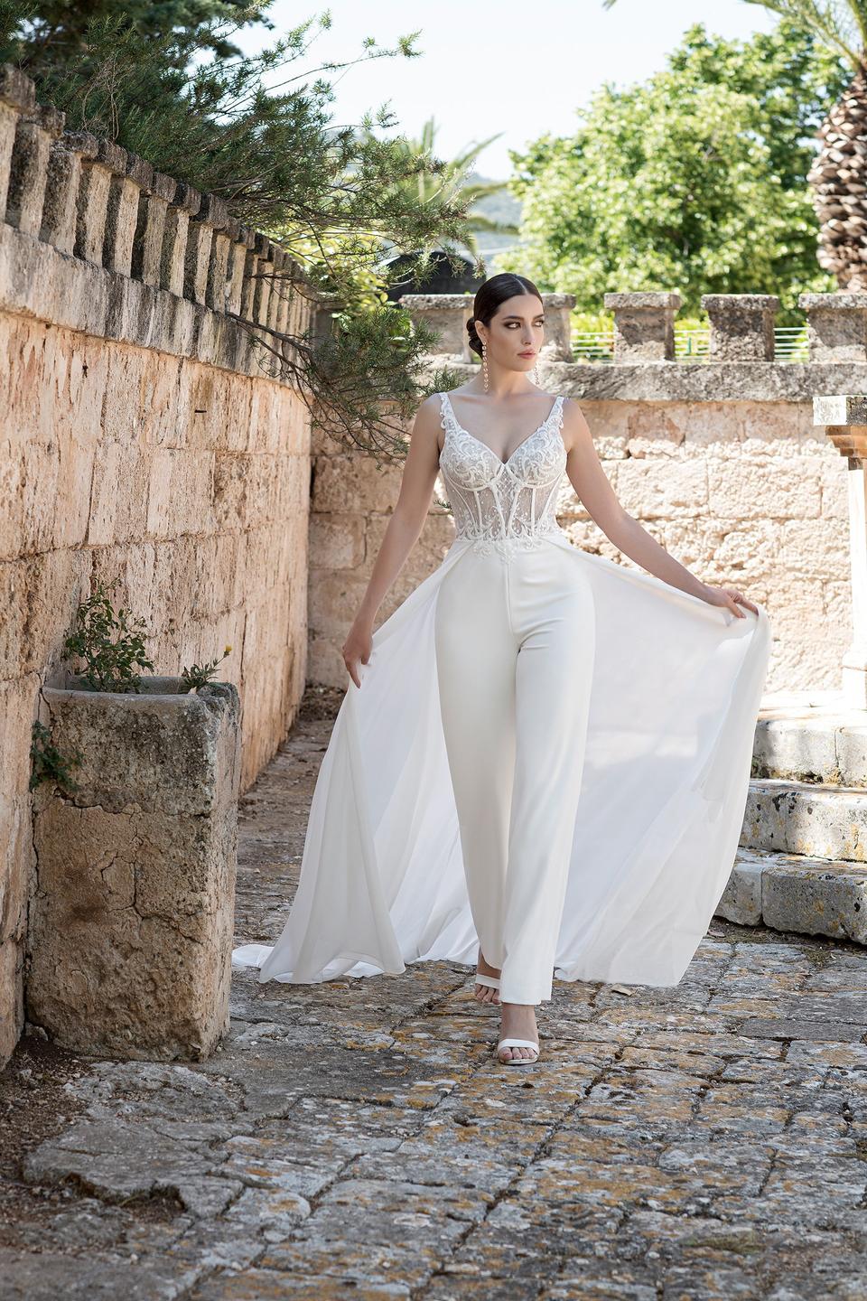 Novias con pantalones. ¿Te apuntas a esta tendencia?