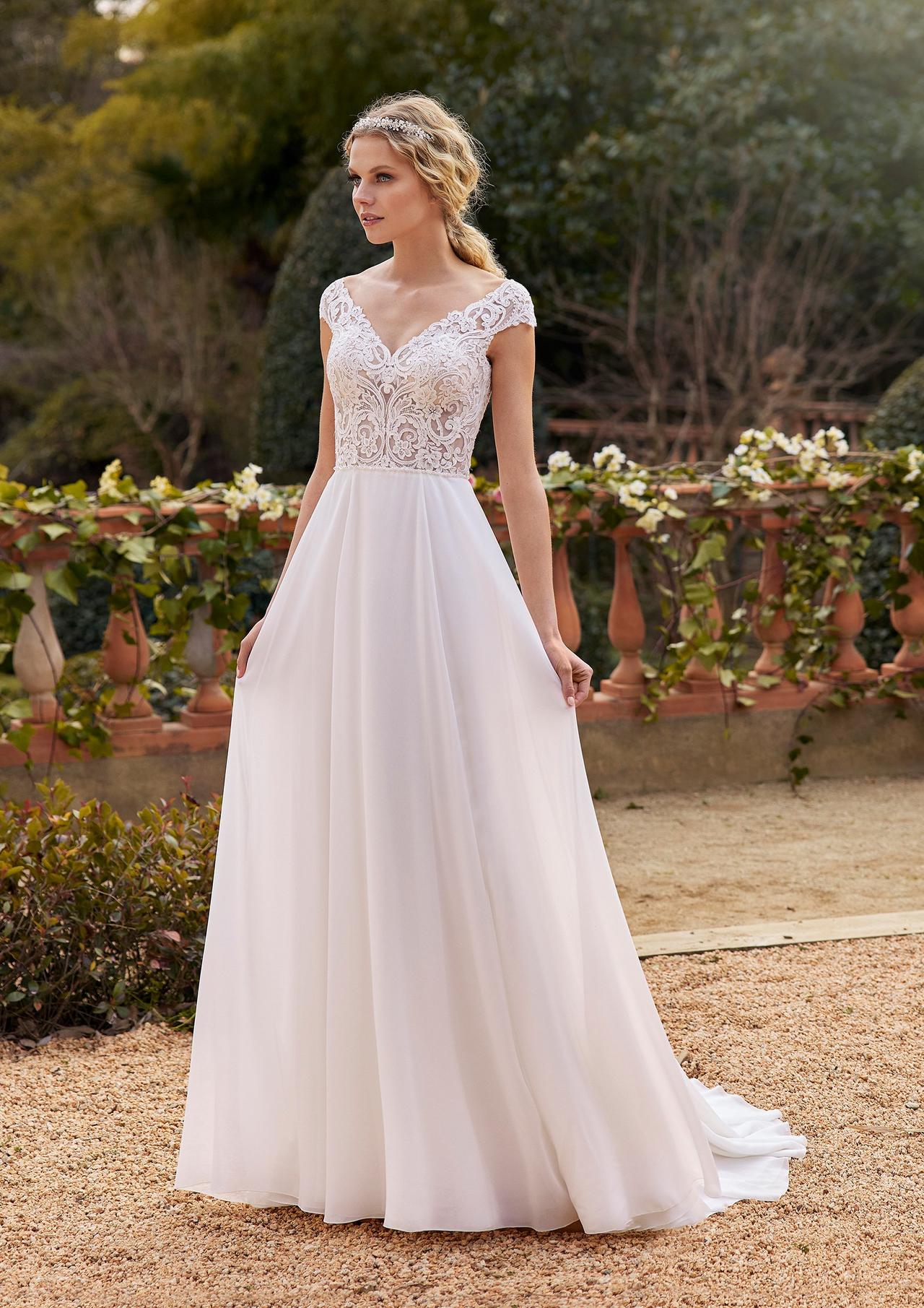 Vestido de novia online romantico