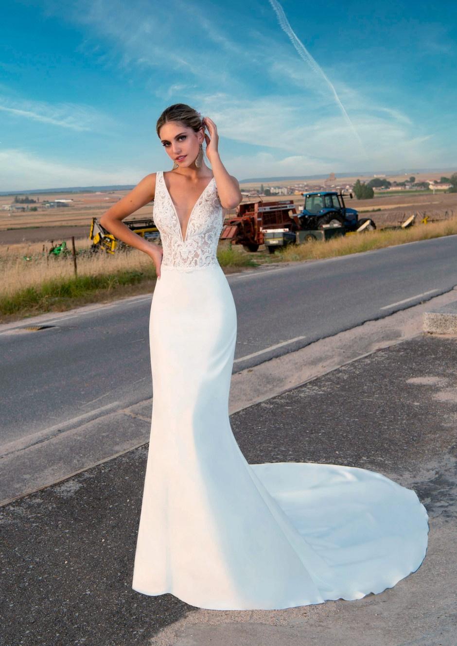 brecha Del Norte Interminable 7 tipos de colas para vestidos de novia