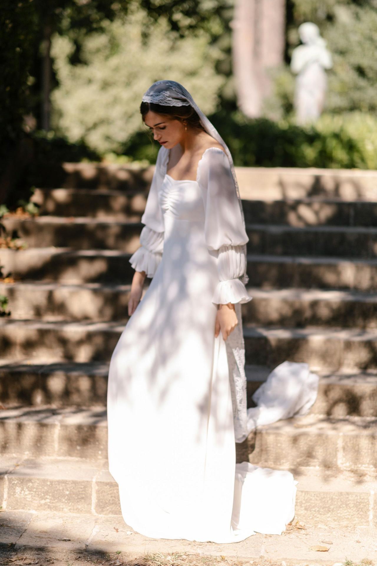 Vestido de novia de la colección L'Année 2021 de Marta Martí