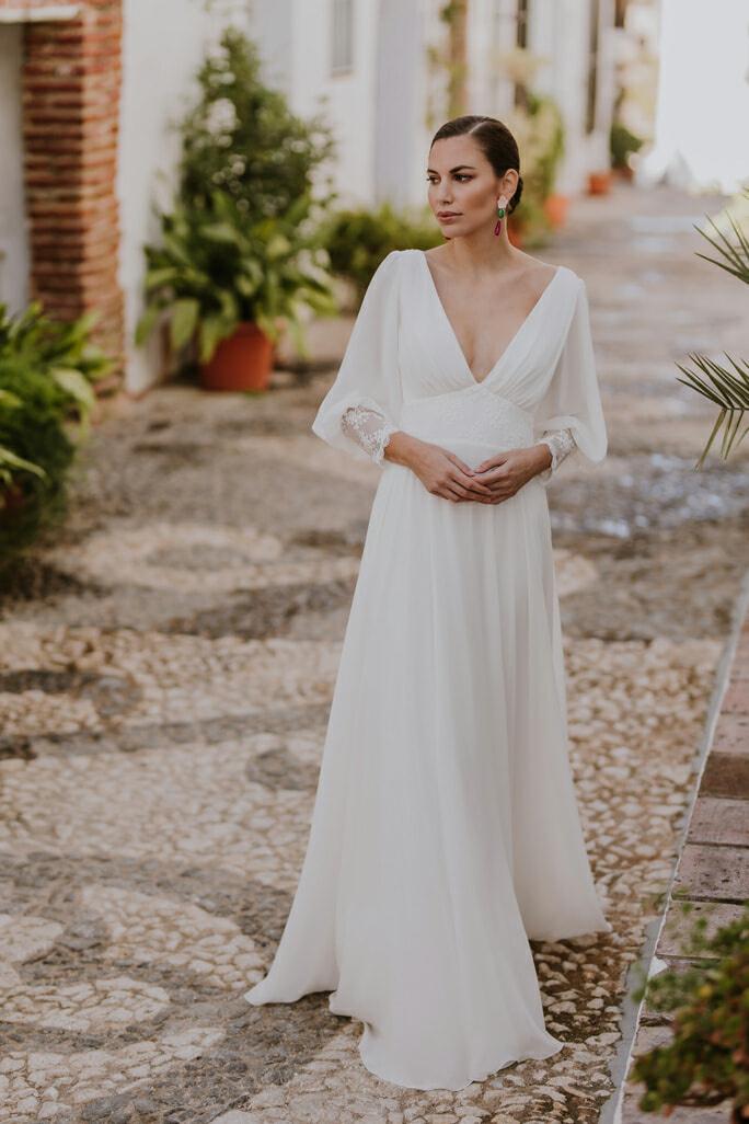 lava papa Convencional Vestidos de novia sencillos: los 100 modelos más bonitos (y elegantes)