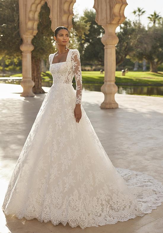Vestidos de novia manga larga y encaje