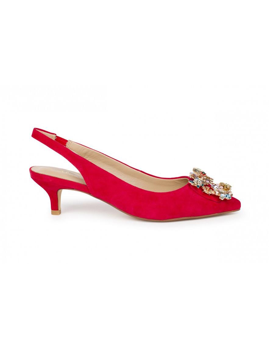 35 zapatos de novia de rojo... ¡para morir de
