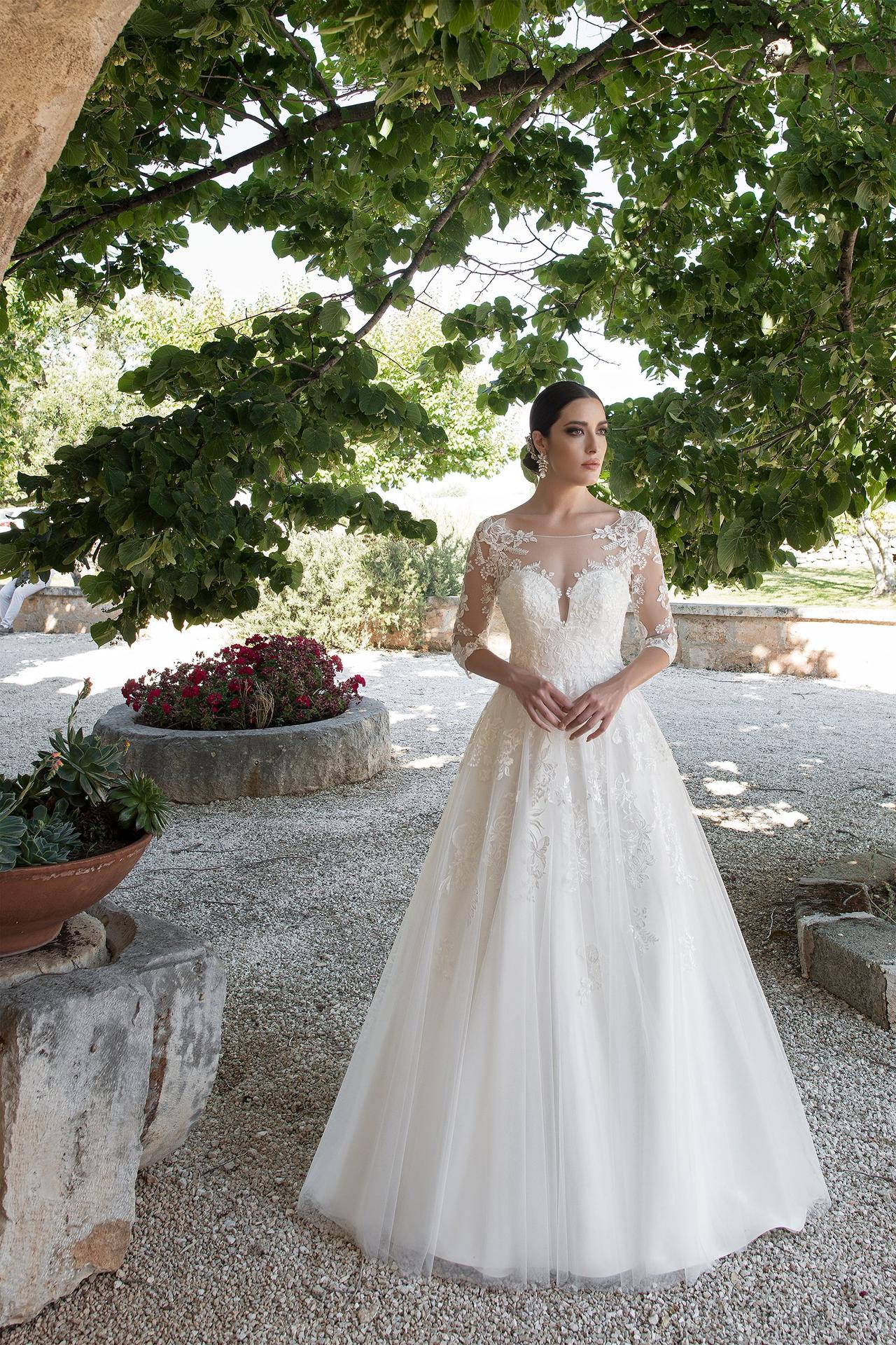 75 vestidos de novia con manga francesa: ¡amor a primera vista!