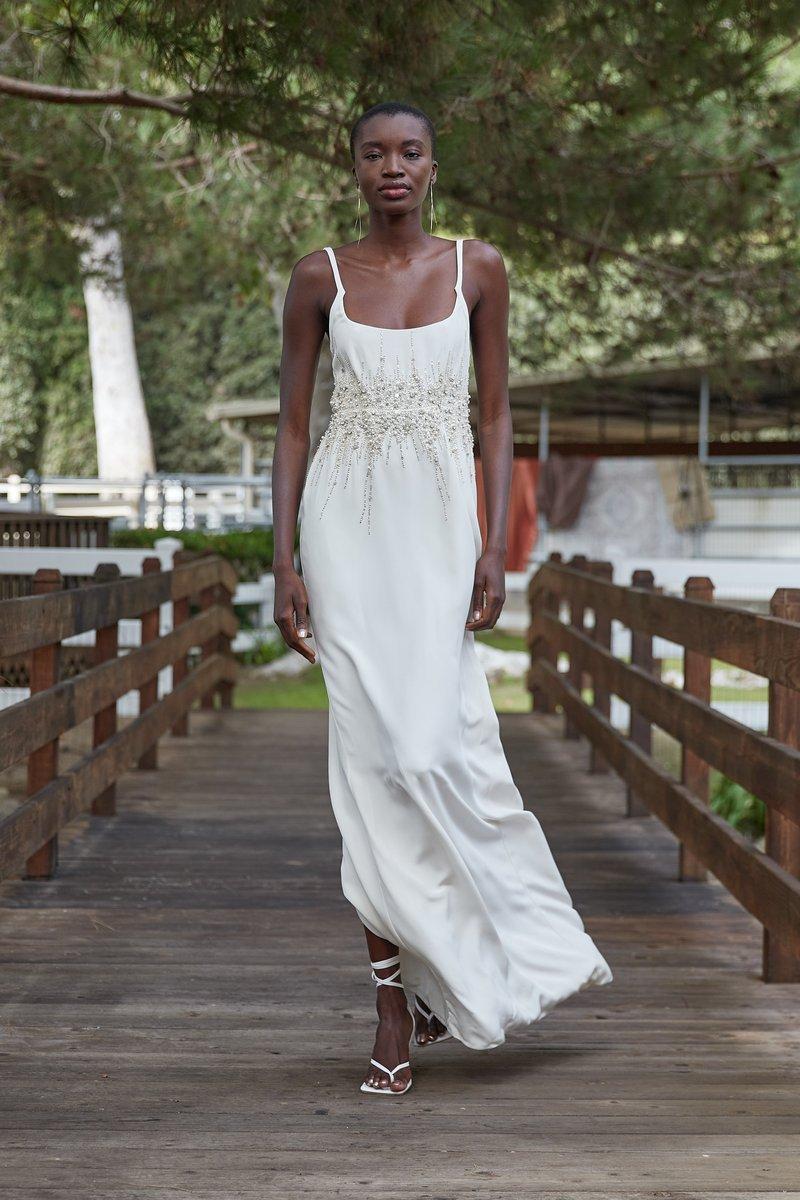 Vestido corte imperio para el día de la boda