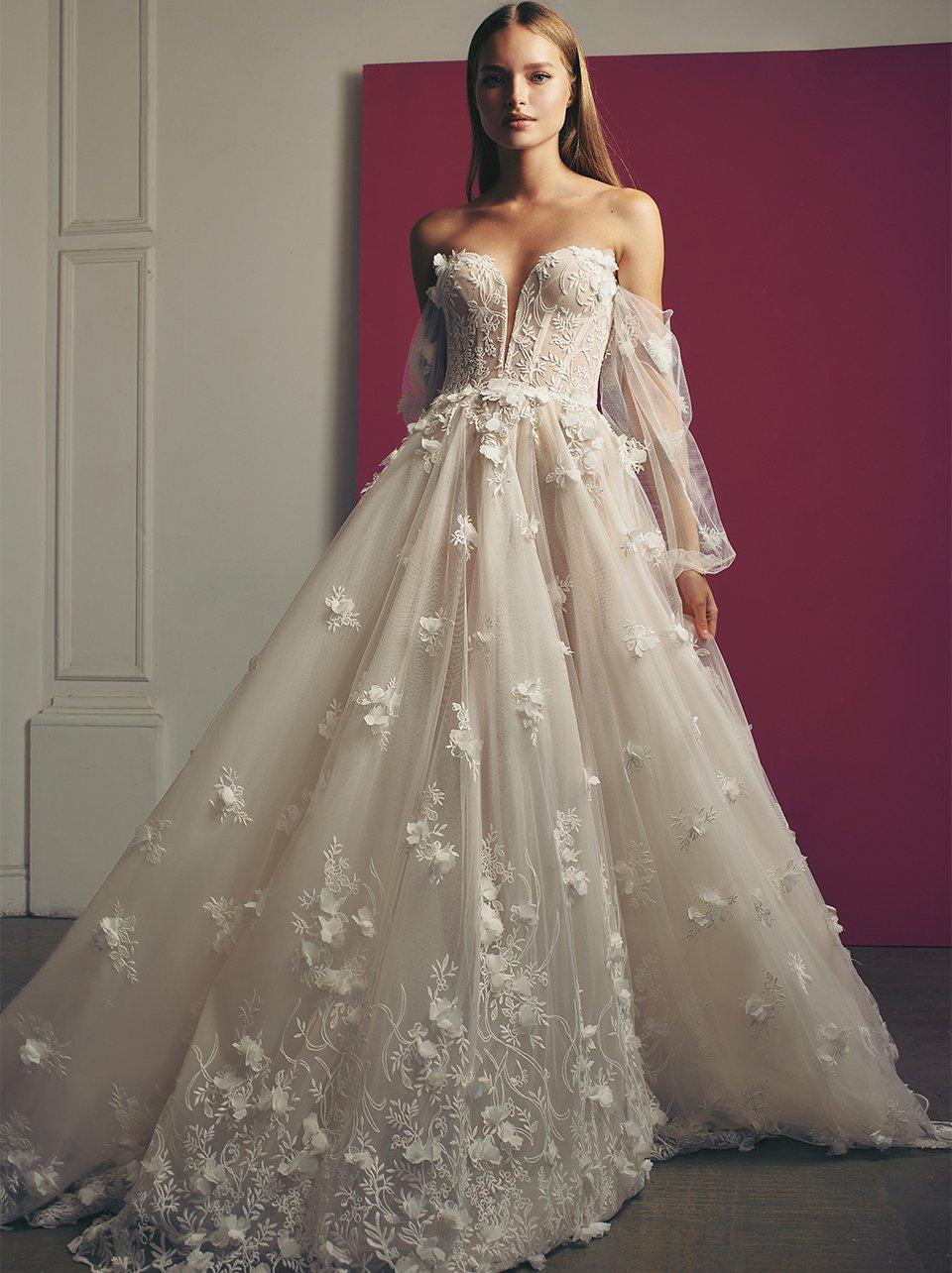 100 vestidos de de corte princesa para tu boda. ¿Lista para volverte enamorar?