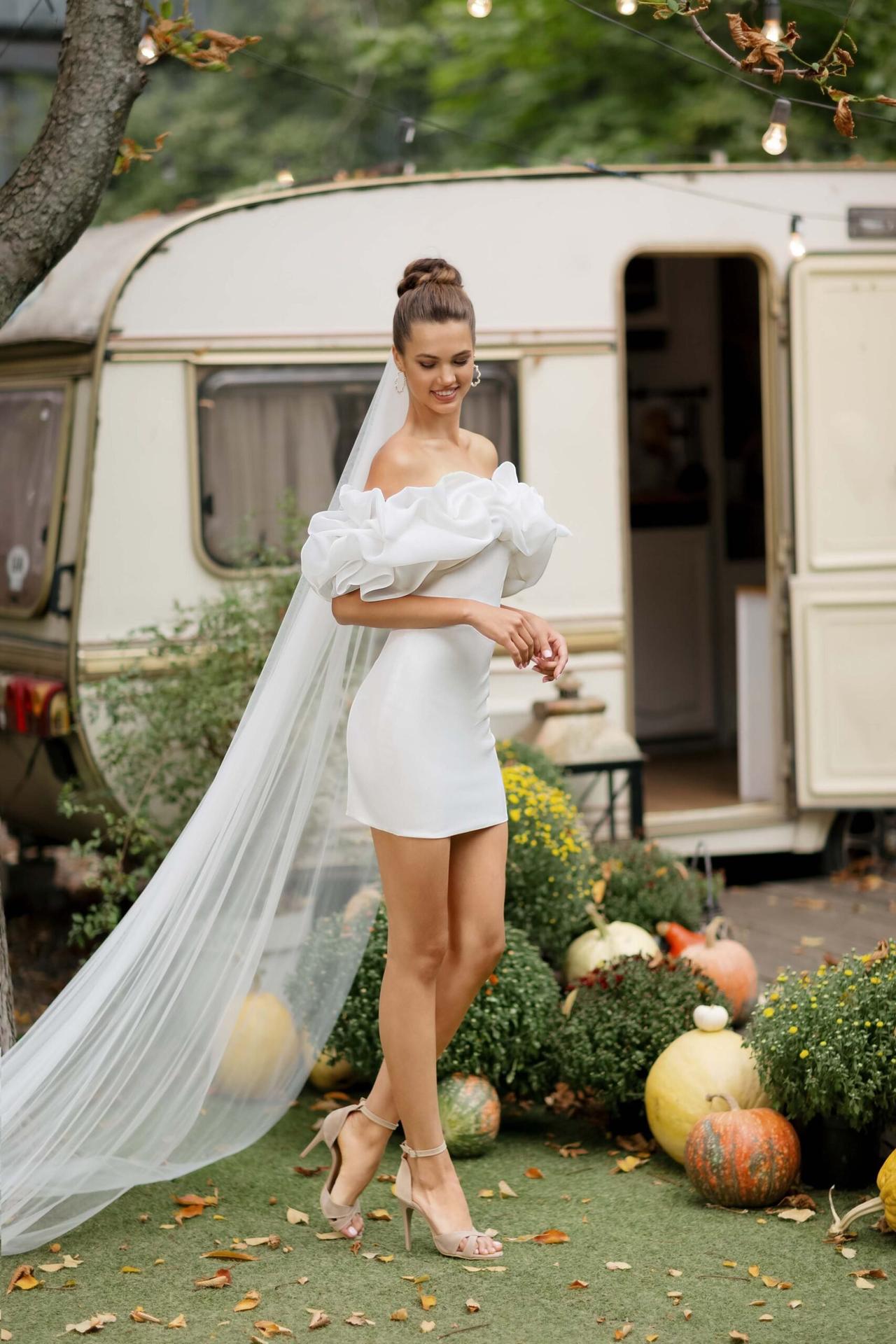 Vestidos de novia cortos. Los 50 modelos más irresistibles