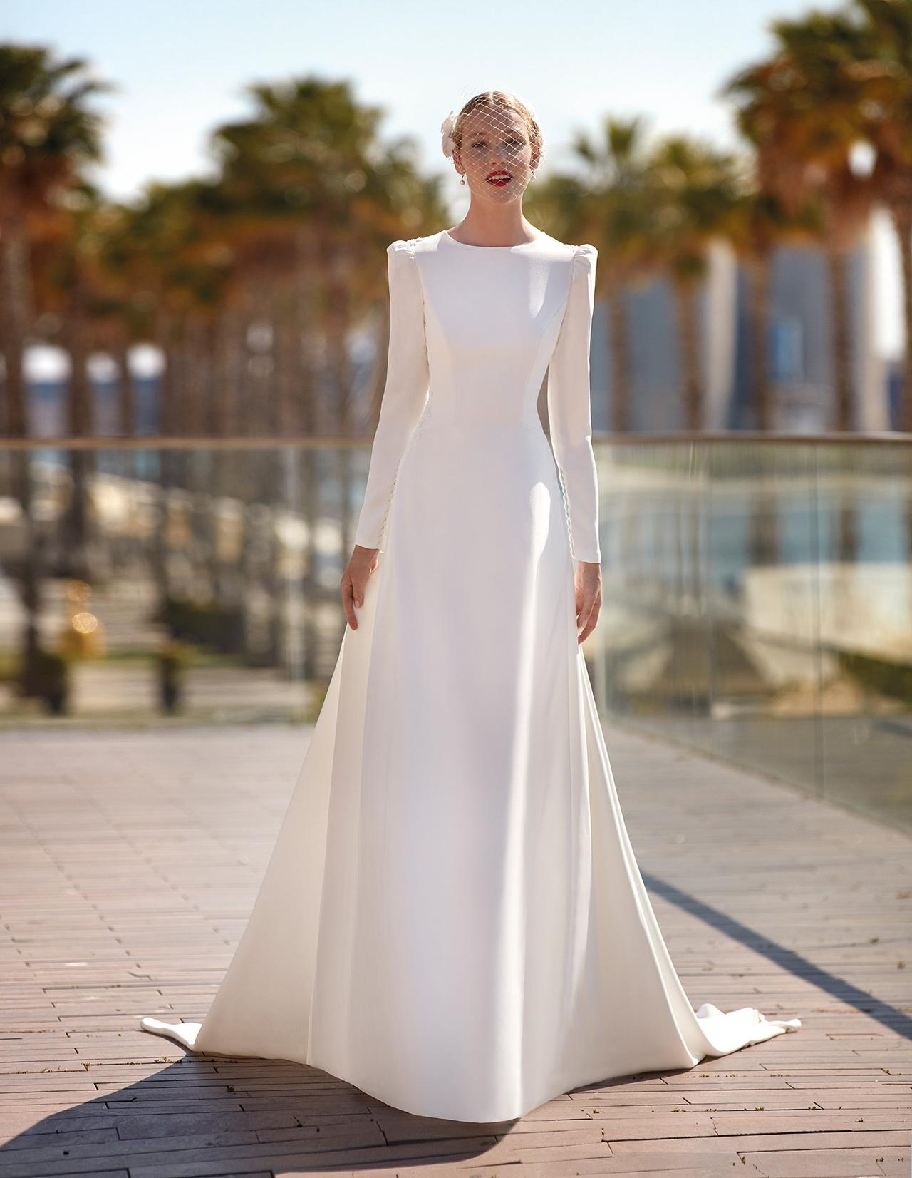 100 vestidos de novia con manga larga: a primera vista!