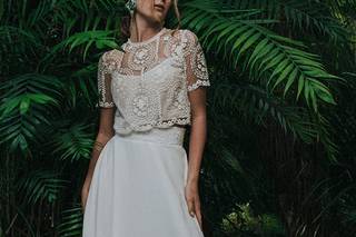 Vestidos de novia vintage cortos o de largo midi