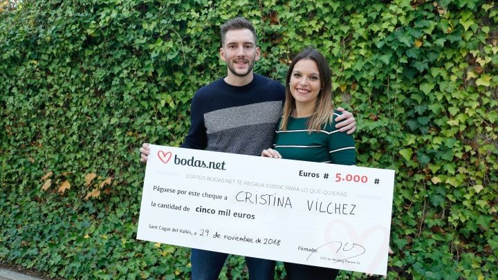 5000 euros para una boda de cuento de hadas. ¡Descubrid a la nueva pareja ganadora del sorteo de Bodas.net!