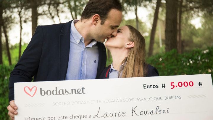 5000 euros para la boda perfecta. ¡Conoced a los nuevos ganadores del sorteo de Bodas.net!