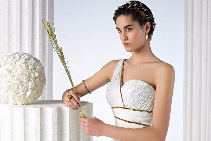 40 Vestidos de novia de estilo griego
