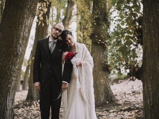 La boda de David y Miriam: un inolvidable festival en pleno otoño