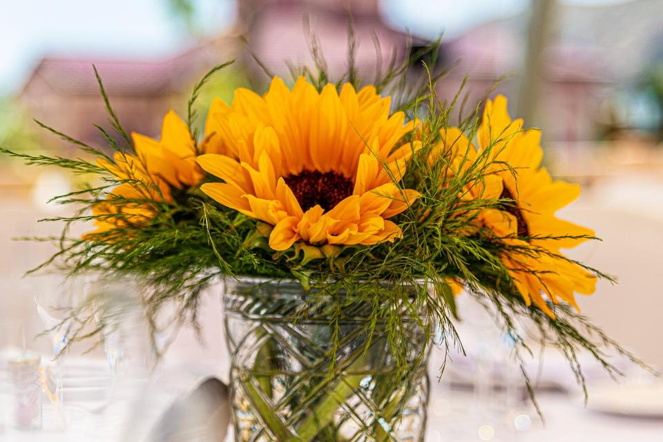 Ideas Para Una Boda Temática Con Girasoles