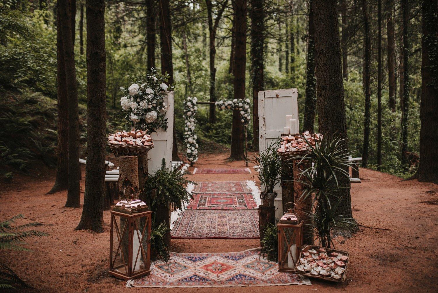 ¡ideas Top Estas Son Las Mejores Propuestas Para Decorar Vuestra Boda En Un Bosque 