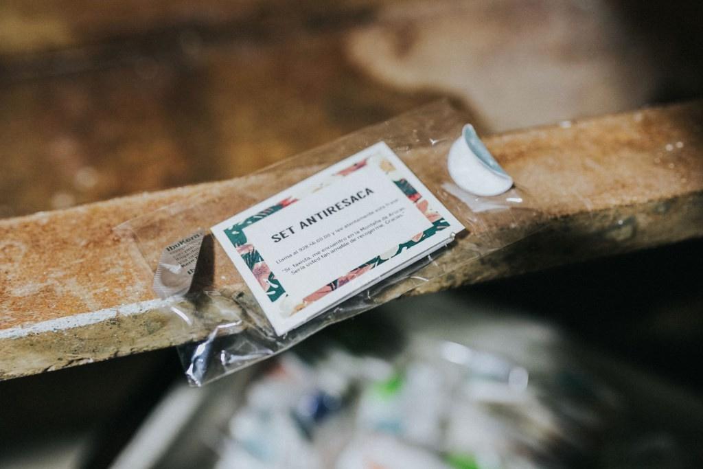 Kit antiresaca para los invitados el día de la boda