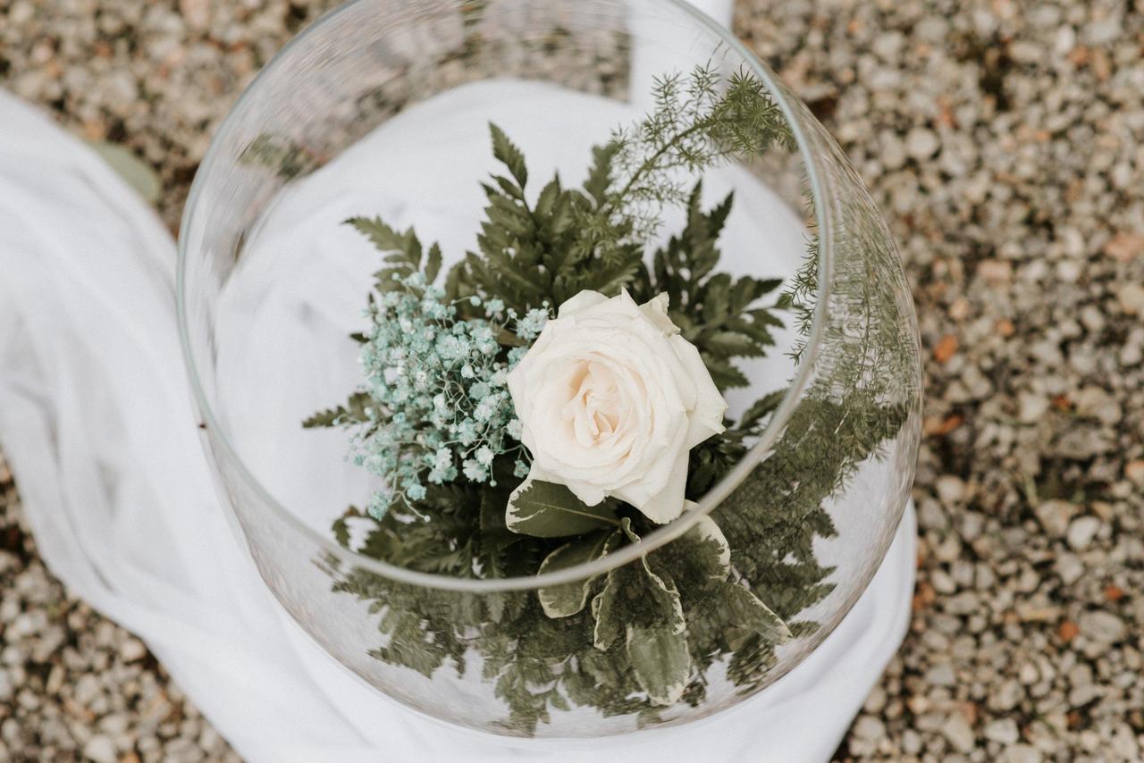 Velas para boda personalizada, modelo bouquet, tapón de corcho