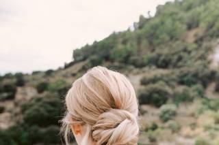 Moños de novia sencillos