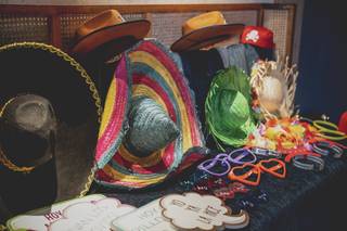 Ideas photocall: atrezo para bodas