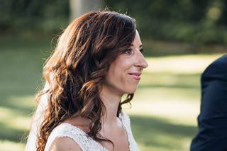 Peinados novia pelo suelto con ondas naturales