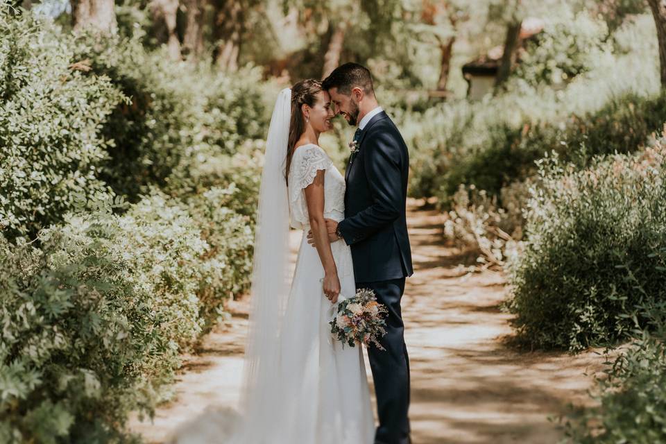 Peinados de novia con velo