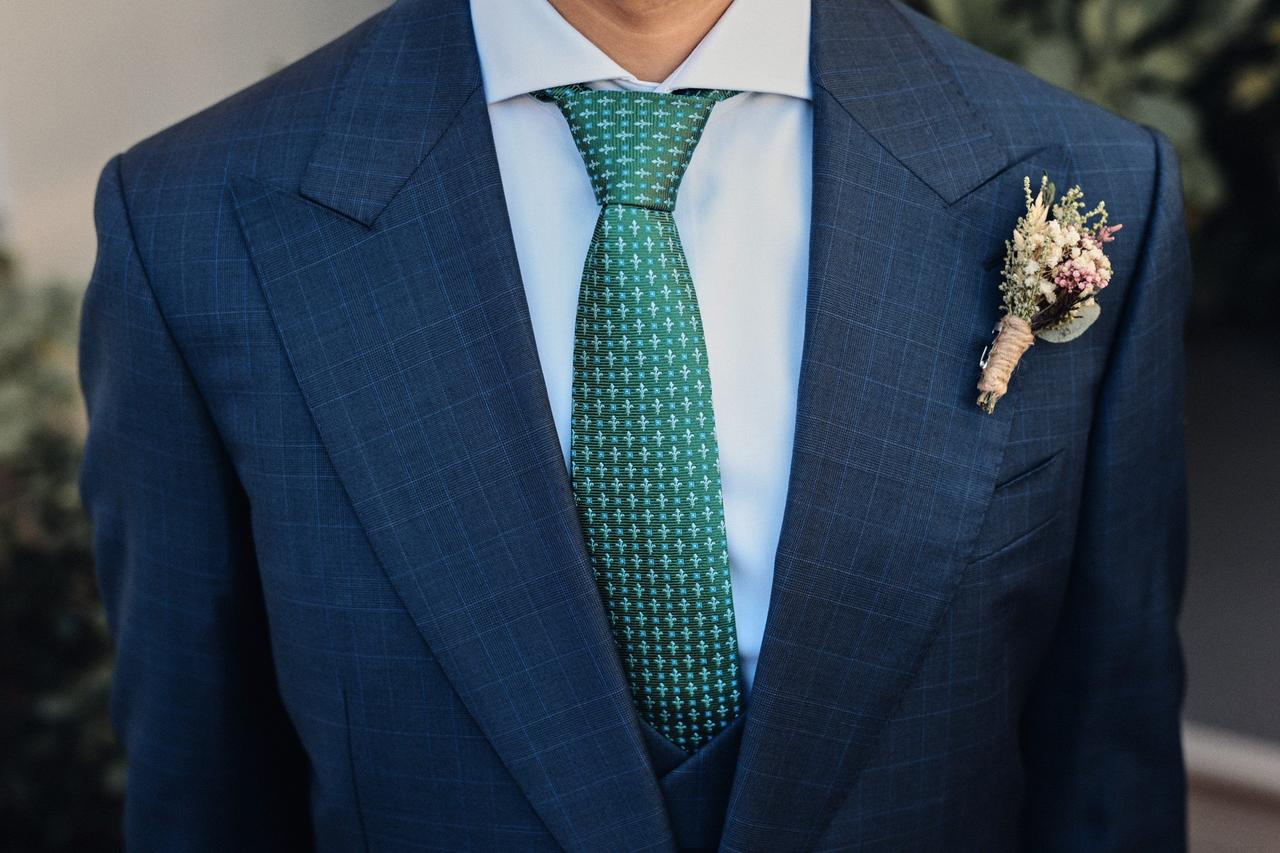 Claves para escoger corbata del día tu boda
