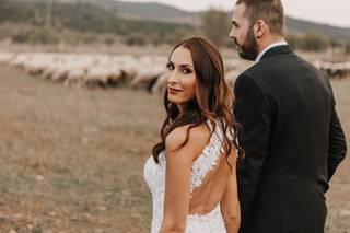 Peinados novia pelo suelto sencillos