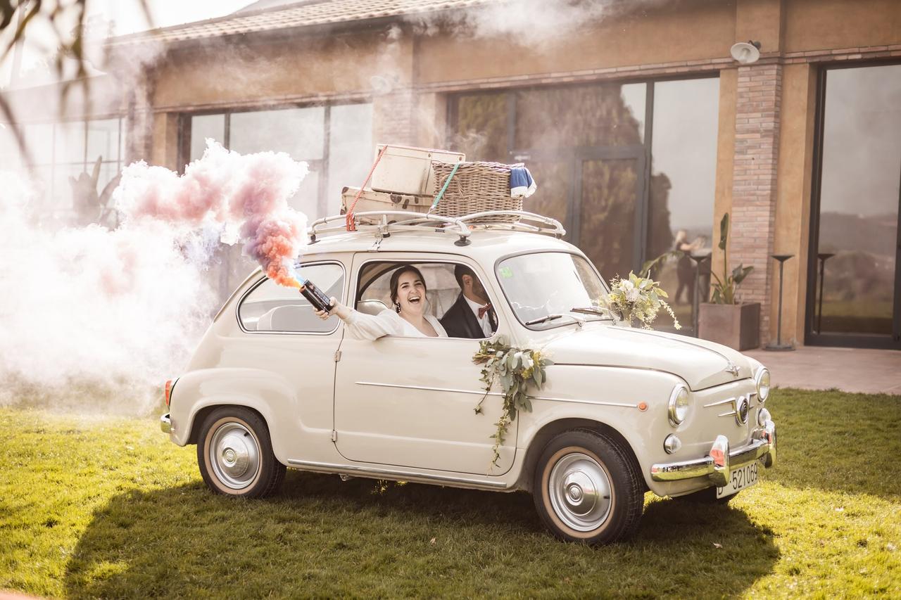 DECORACIÓN BODA COCHE 977