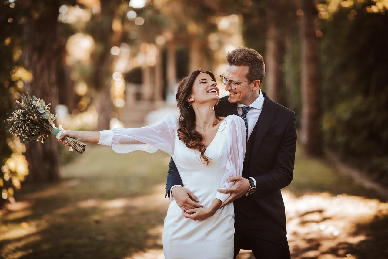 Peinados novia: semirecogido informal