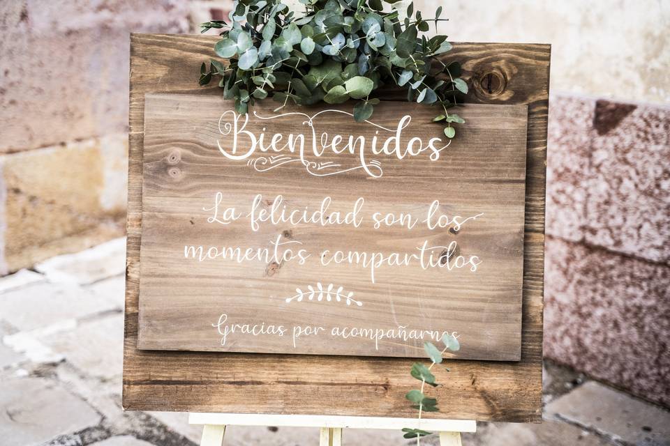 55 frases originales para los carteles de bienvenida a la boda