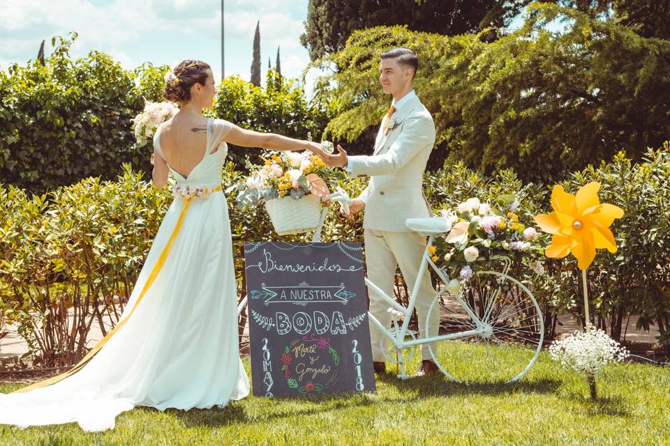 Las mejores ideas para una boda... ¡en amarillo! 