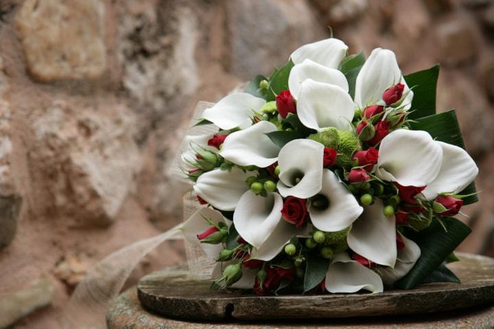 Ramos de novia con flores de invierno