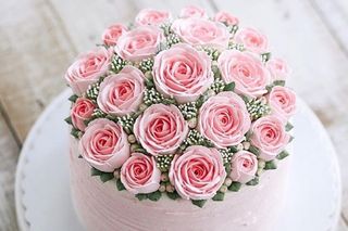 Juego de 50 flores comestibles para decoración de tartas, Navidad, boda,  cumpleaños, pastel, cóctel, tamaño y color mixtos