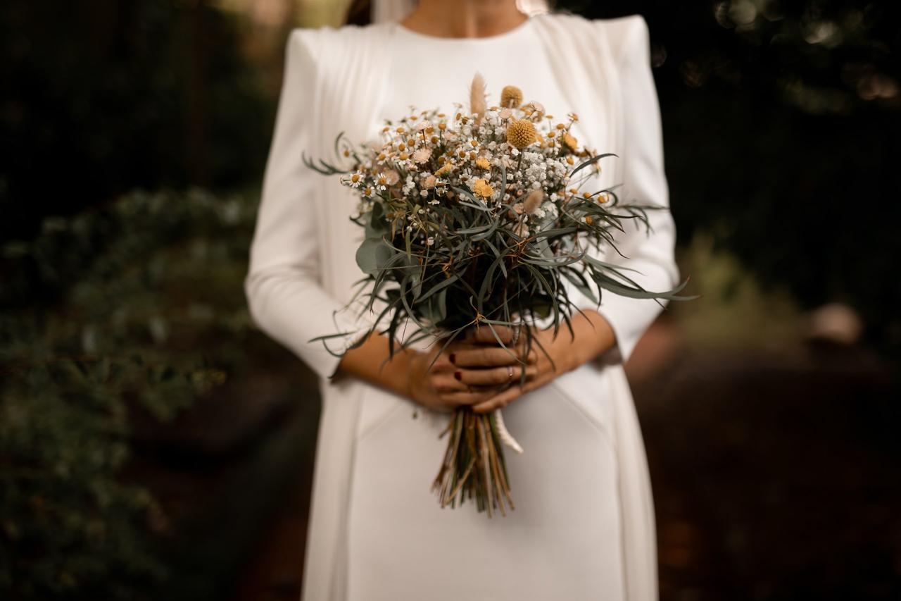 9 tendencias en ramos de novia actuales para 2022