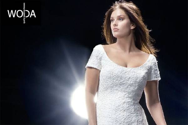 Vestidos de novia tallas grandes Woda 2011