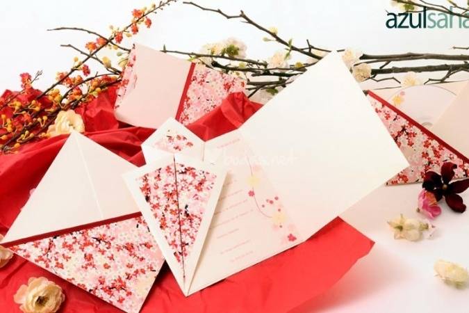 Invitaciones para bodas de primavera