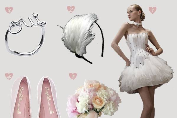 Look de novia inspirado en el ballet