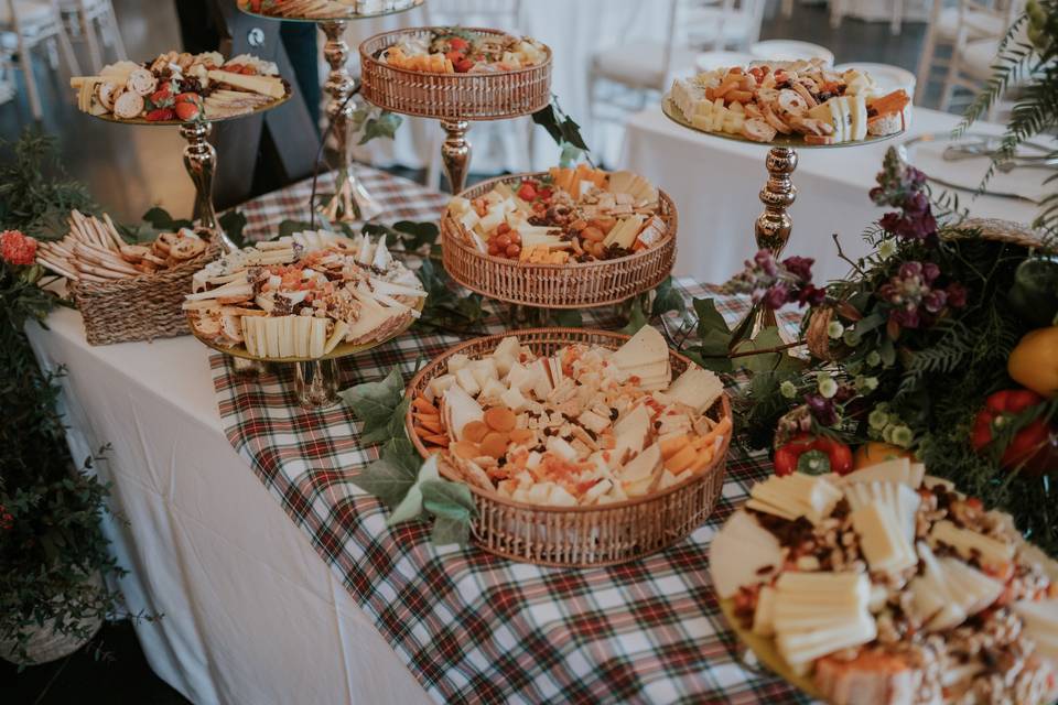 buffet de quesos para bodas