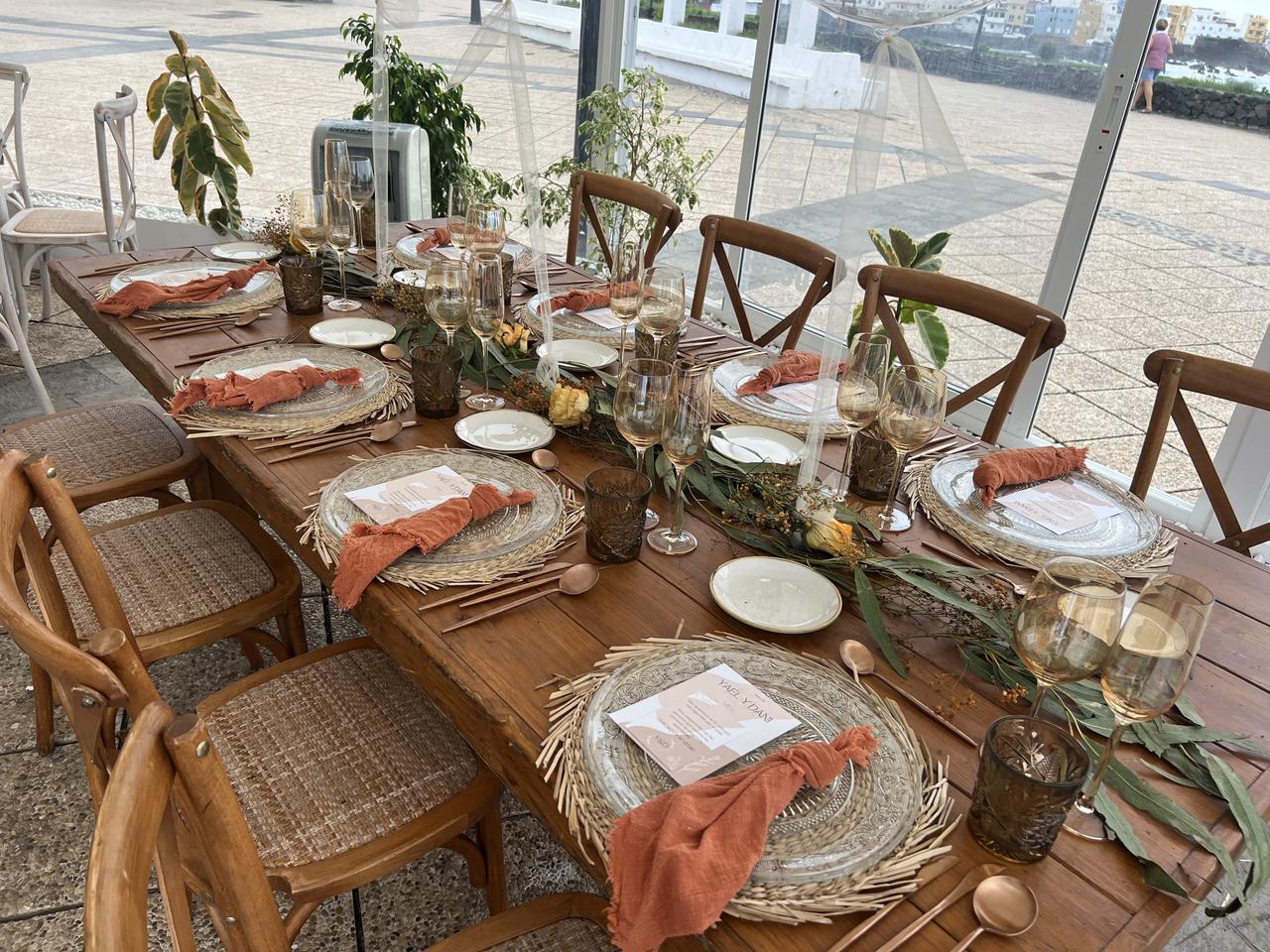 Centros de mesa sencillos para boda