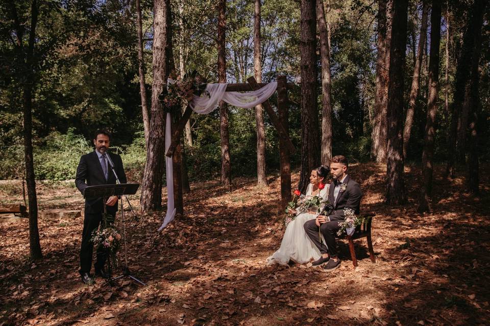 La ceremonia de las velas en las bodas civiles - Lledo encant