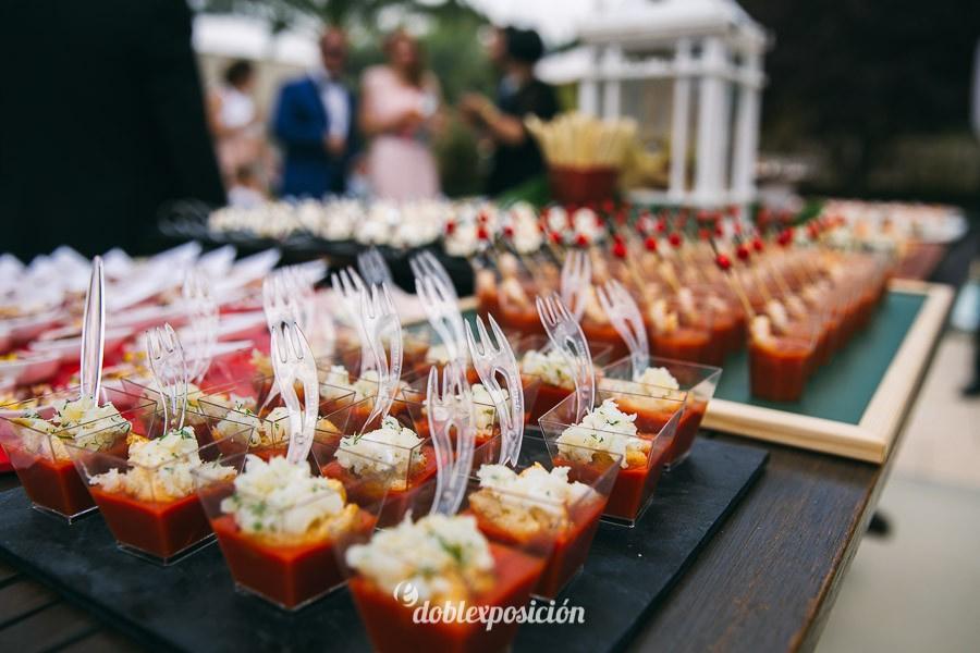 tapa de gazpacho tradicional