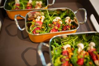 Aperitivos para bodas: cazuelitas con verduras