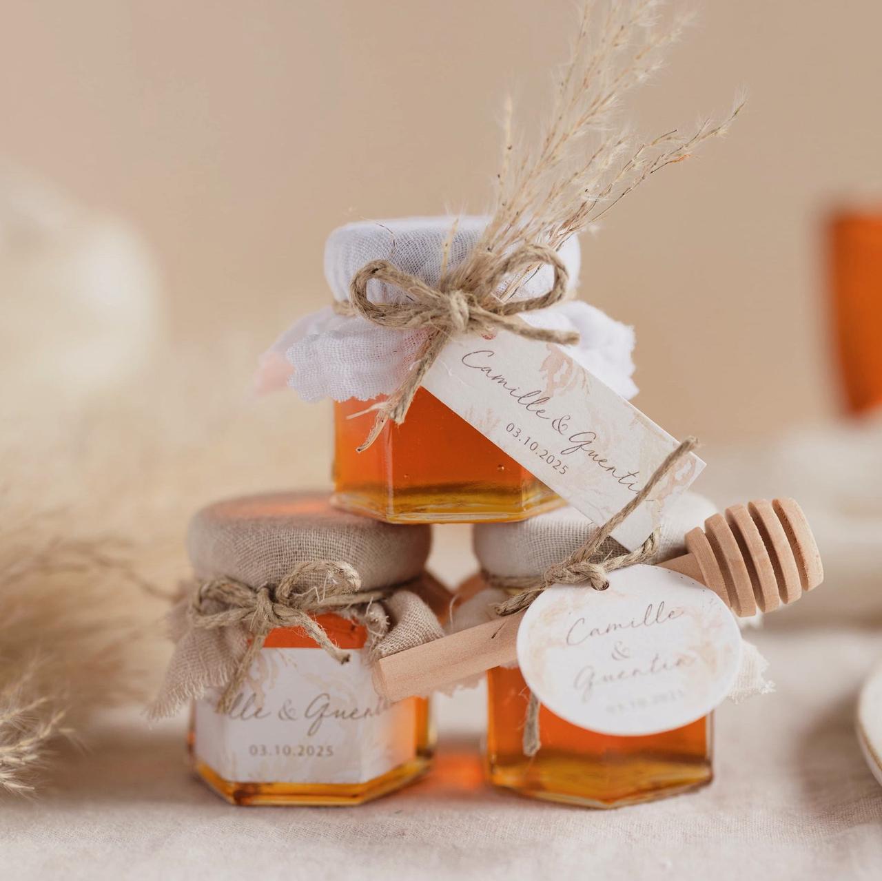 pack tarros de miel :: detalles & regalos :: Detalles invitados boda