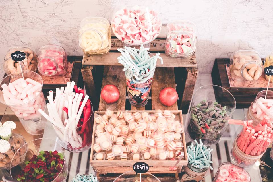Decoración para Mesas dulces en Chuches Online