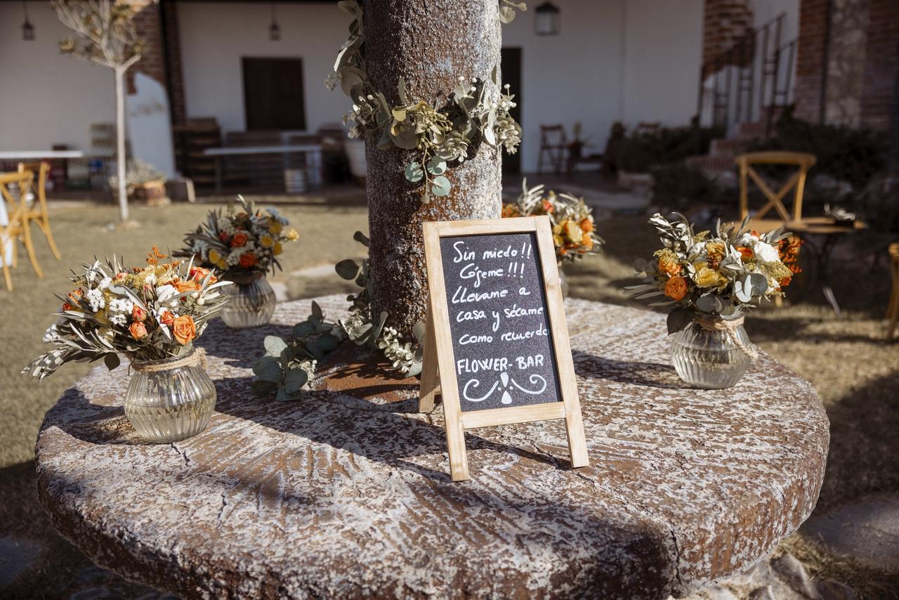 Regalos originales de boda para invitados: ramo de flores