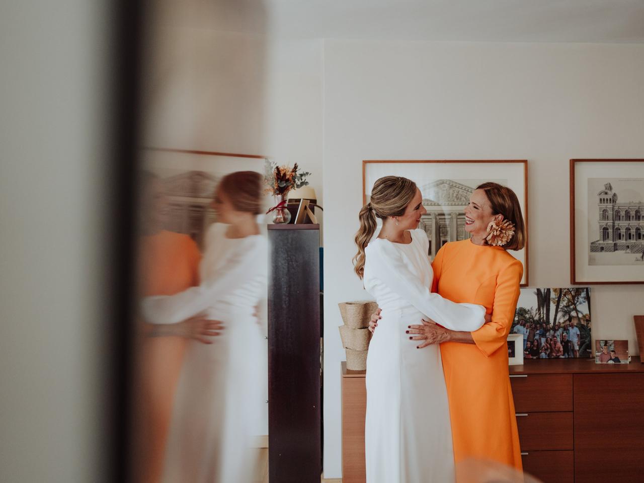 Boda con padres divorciados