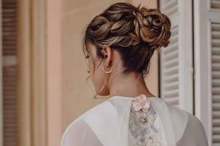 Moños de novia de estética desenfadada